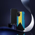 Bahamas Flag Tough Phone Case - Irie Blues Boutique