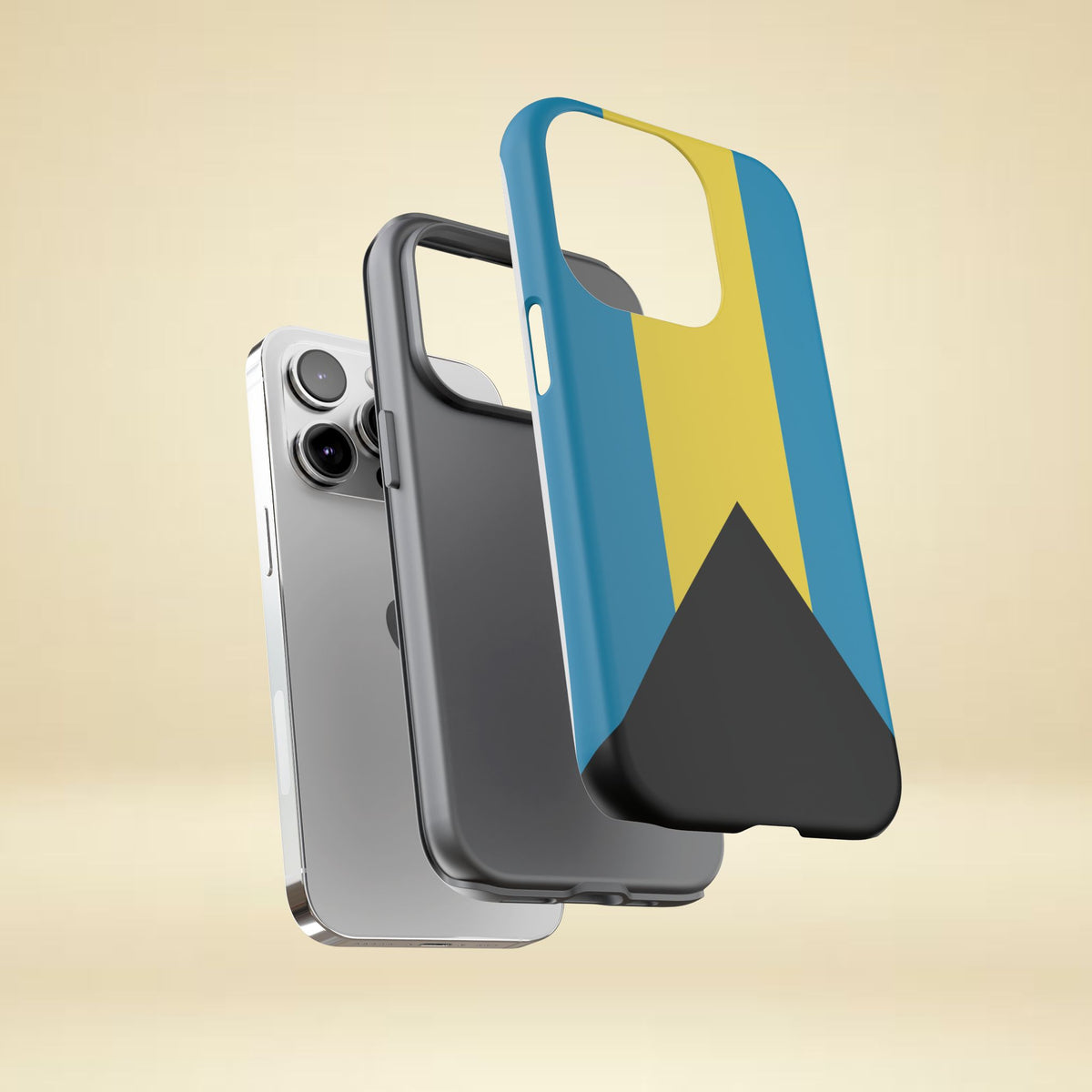 Bahamas Flag Tough Phone Case - Irie Blues Boutique