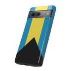 Bahamas Flag Tough Phone Case - Irie Blues Boutique