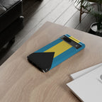 Bahamas Flag Tough Phone Case - Irie Blues Boutique