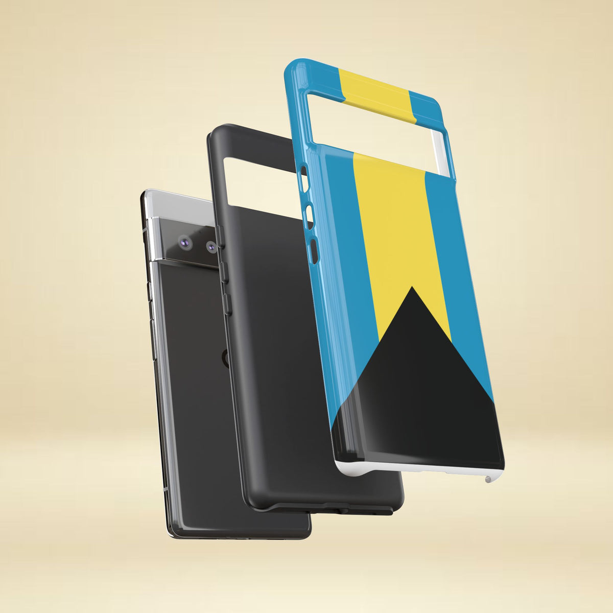 Bahamas Flag Tough Phone Case - Irie Blues Boutique