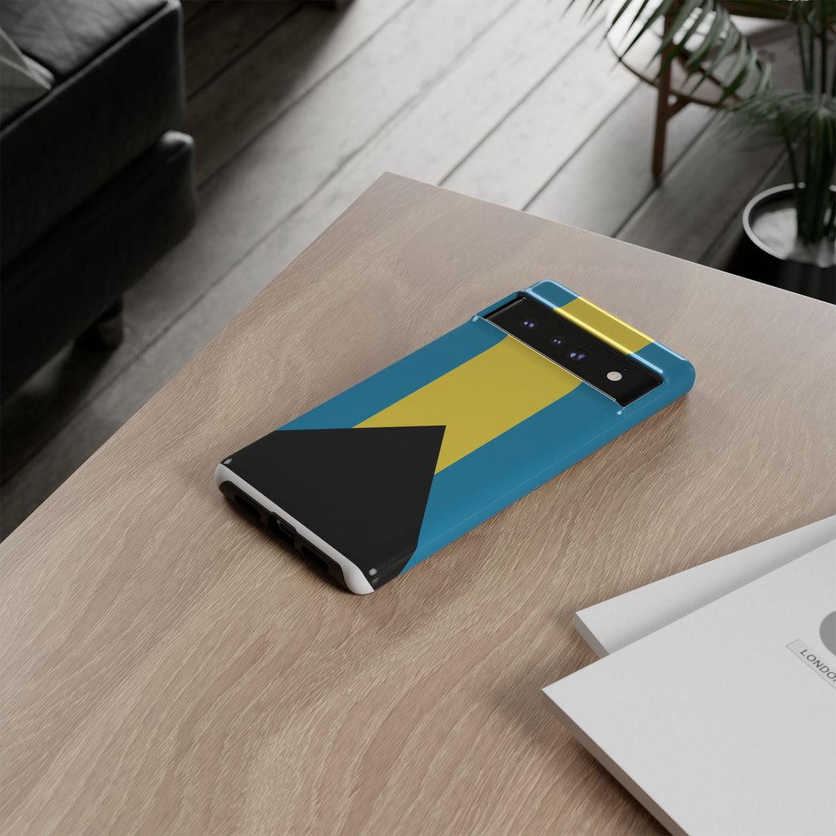 Bahamas Flag Tough Phone Case - Irie Blues Boutique