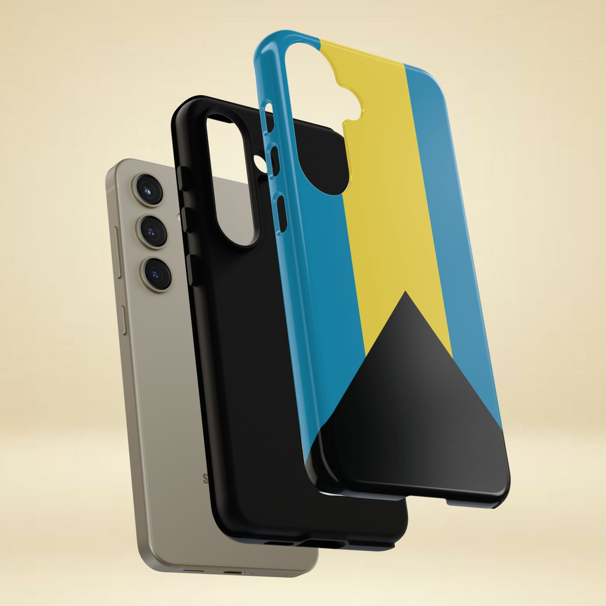 Bahamas Flag Tough Phone Case - Irie Blues Boutique