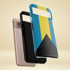 Bahamas Flag Tough Phone Case - Irie Blues Boutique