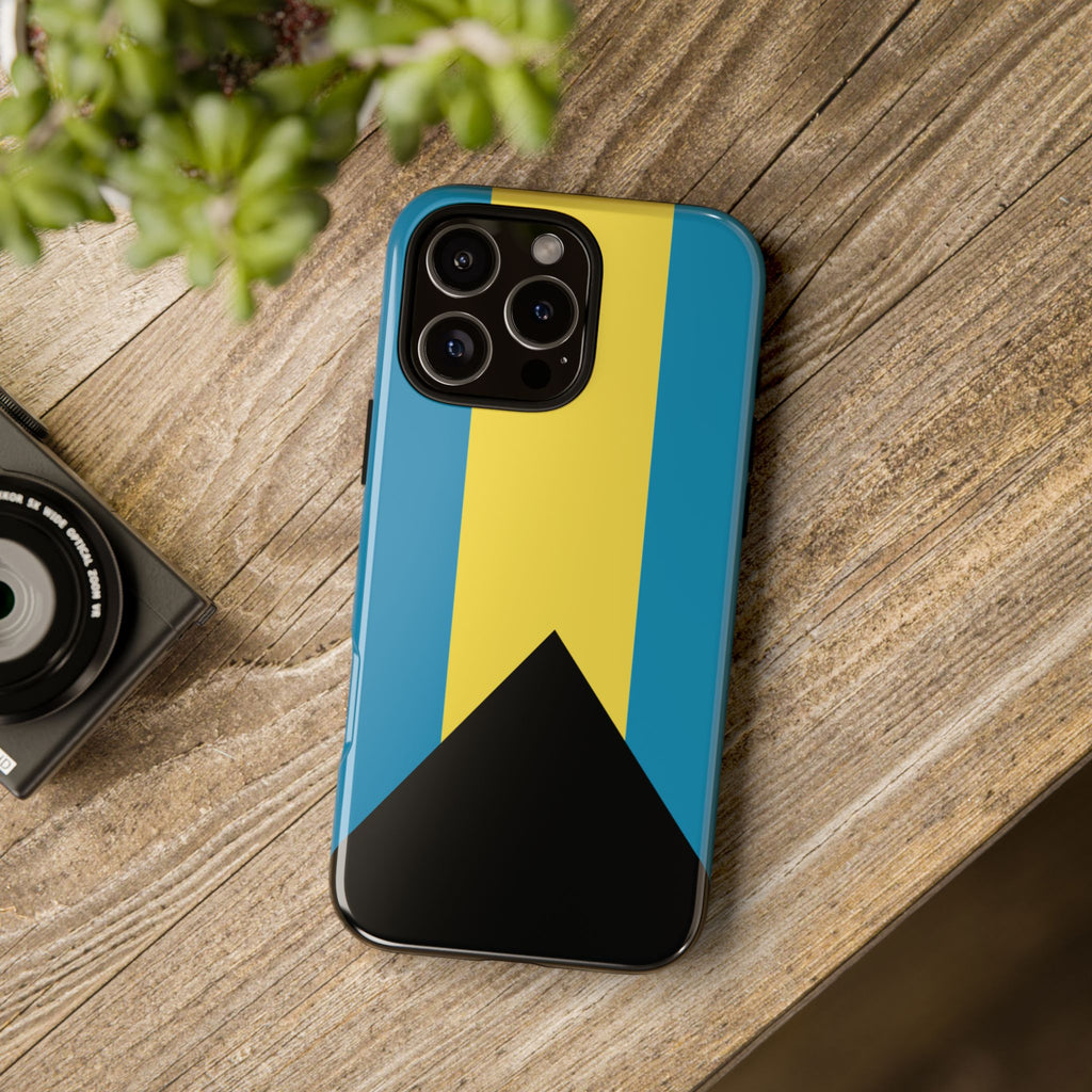 Bahamas Flag Tough Phone Case - Irie Blues Boutique