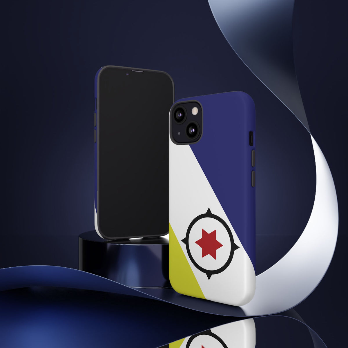 Bonaire Flag Tough Phone Case - Irie Blues Boutique
