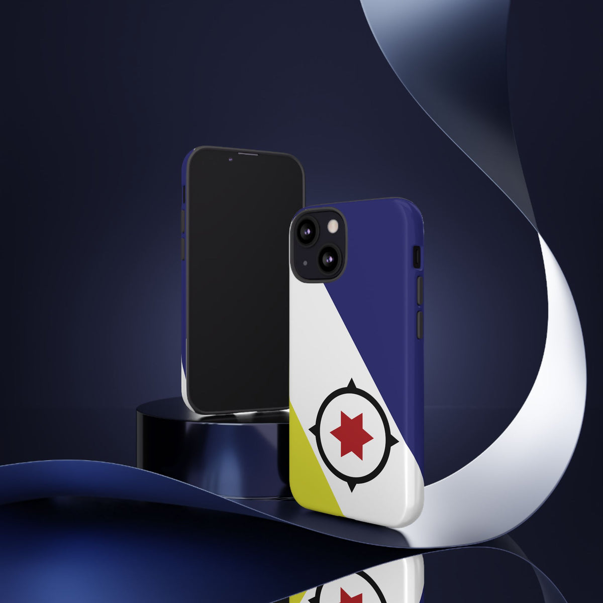 Bonaire Flag Tough Phone Case - Irie Blues Boutique