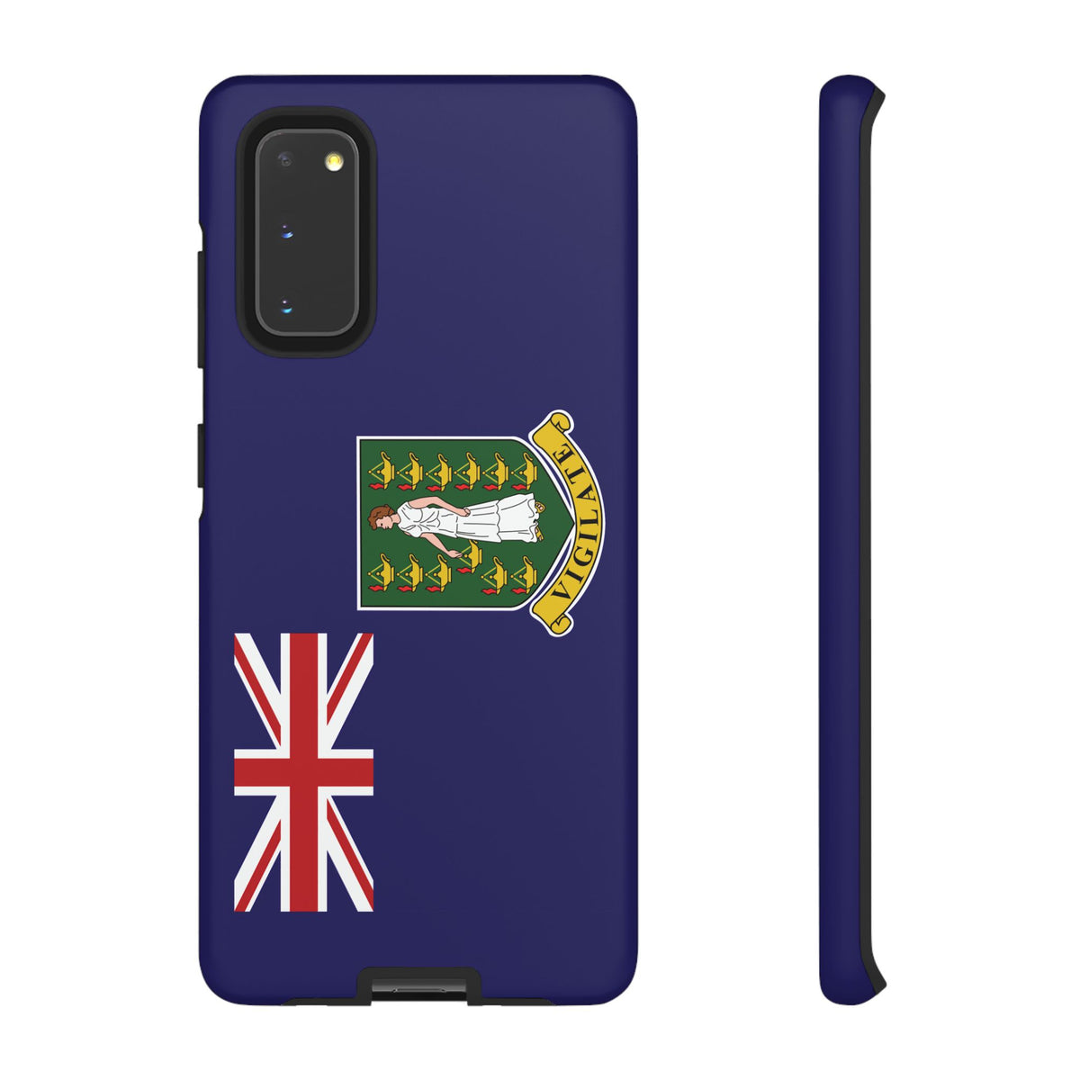 British Virgin Islands Flag Tough Phone Case - Irie Blues Boutique