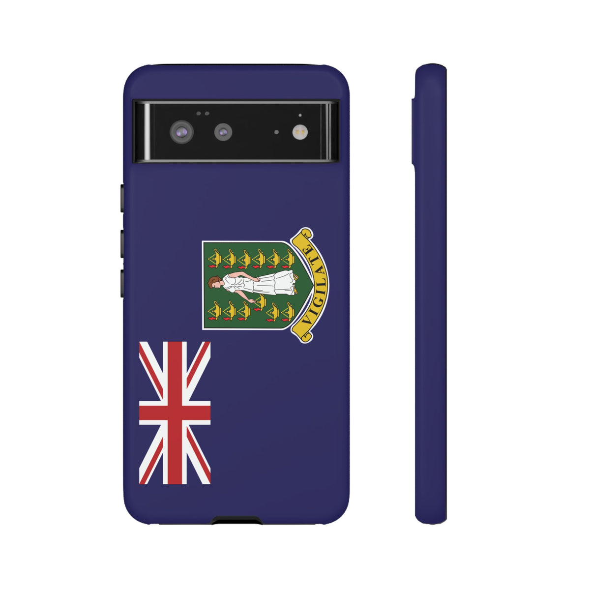 British Virgin Islands Flag Tough Phone Case - Irie Blues Boutique