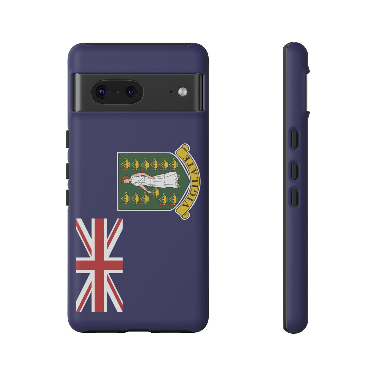 British Virgin Islands Flag Tough Phone Case - Irie Blues Boutique