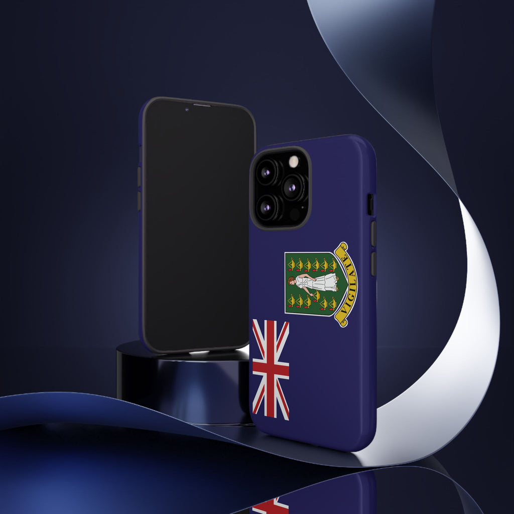 British Virgin Islands Flag Tough Phone Case - Irie Blues Boutique