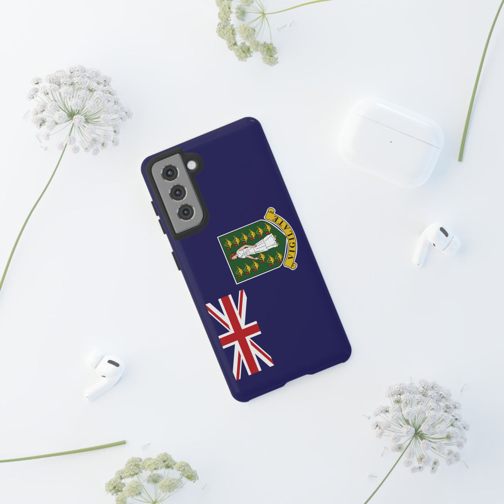 British Virgin Islands Flag Tough Phone Case - Irie Blues Boutique