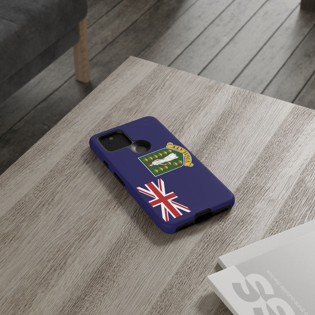 British Virgin Islands Flag Tough Phone Case - Irie Blues Boutique