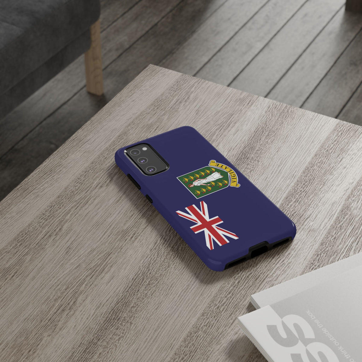 British Virgin Islands Flag Tough Phone Case - Irie Blues Boutique