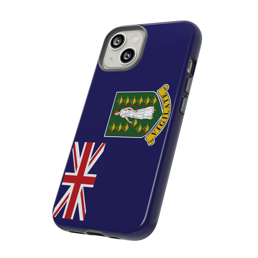 British Virgin Islands Flag Tough Phone Case - Irie Blues Boutique