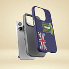 British Virgin Islands Flag Tough Phone Case - Irie Blues Boutique