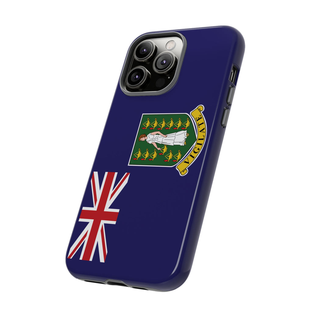 British Virgin Islands Flag Tough Phone Case - Irie Blues Boutique