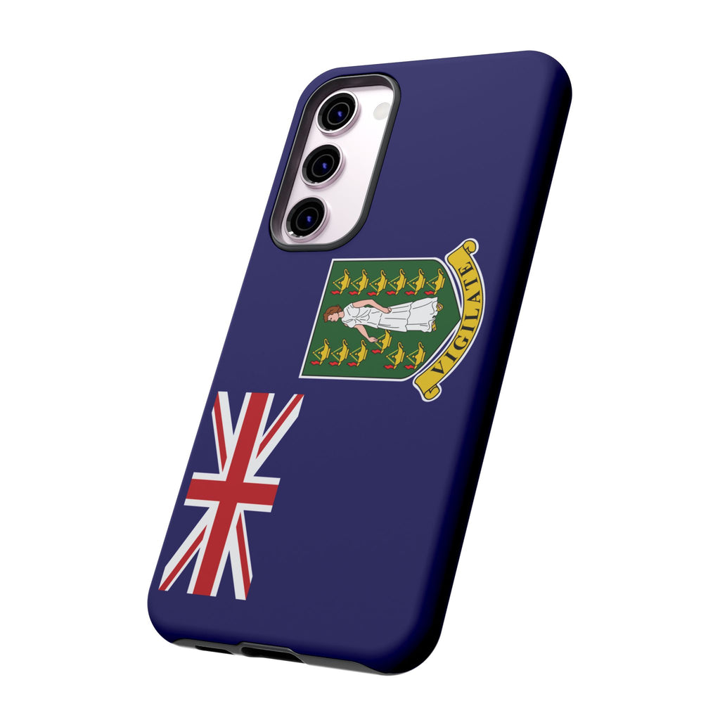 British Virgin Islands Flag Tough Phone Case - Irie Blues Boutique