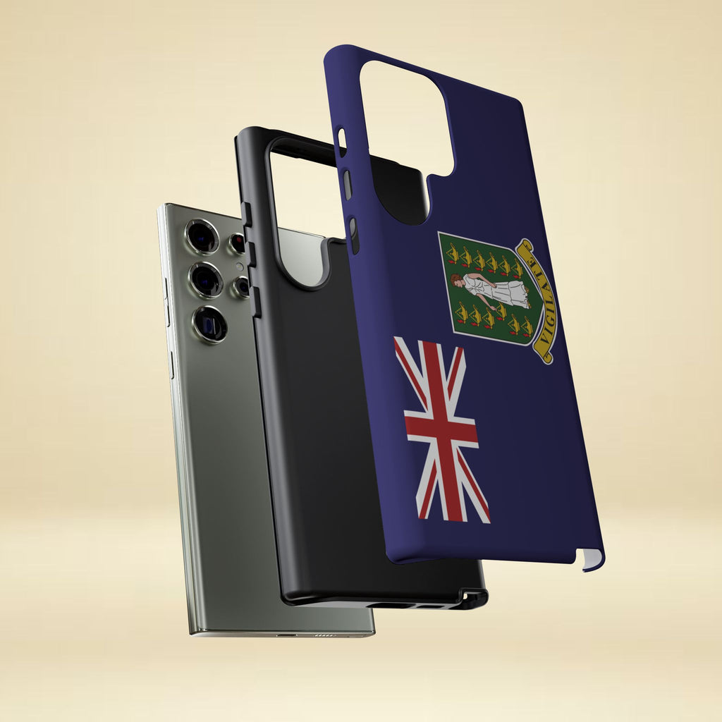 British Virgin Islands Flag Tough Phone Case - Irie Blues Boutique