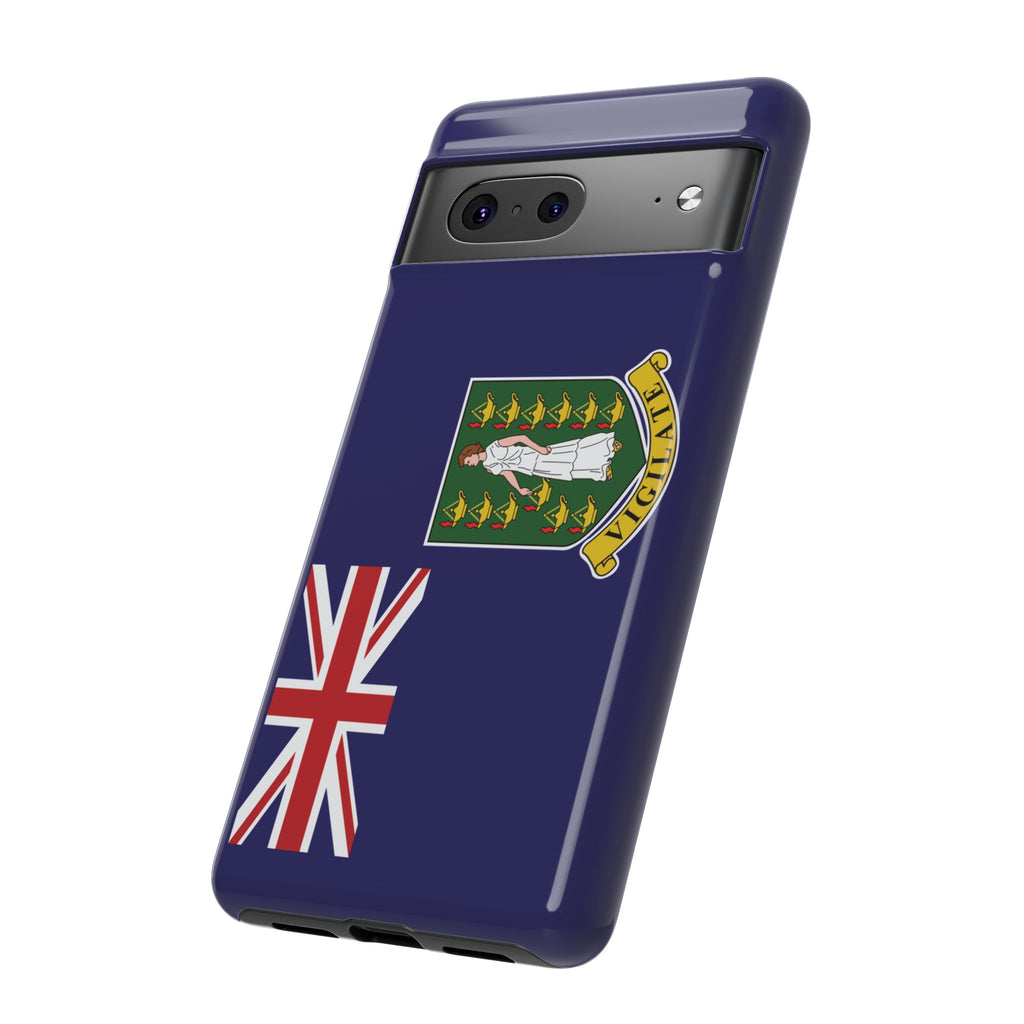 British Virgin Islands Flag Tough Phone Case - Irie Blues Boutique