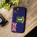 British Virgin Islands Flag Tough Phone Case - Irie Blues Boutique