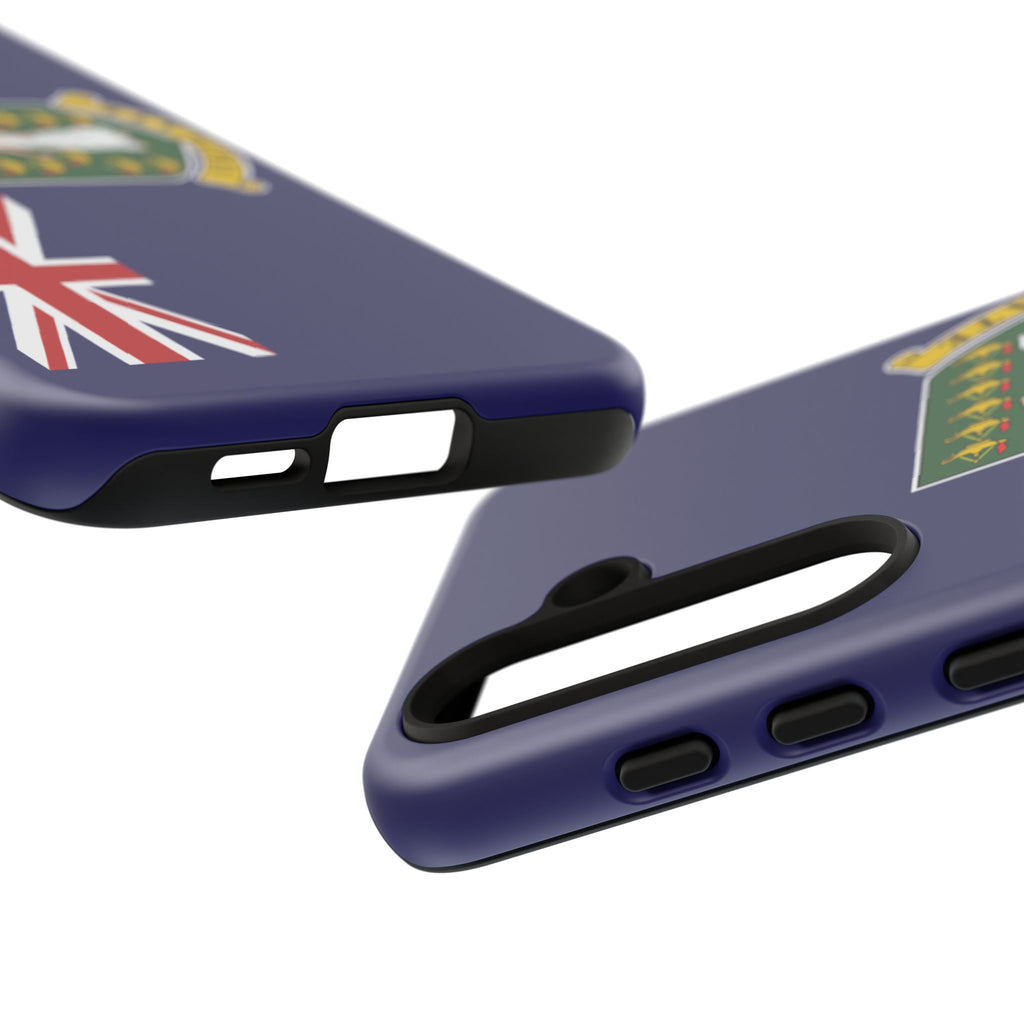 British Virgin Islands Flag Tough Phone Case - Irie Blues Boutique