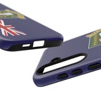 British Virgin Islands Flag Tough Phone Case - Irie Blues Boutique