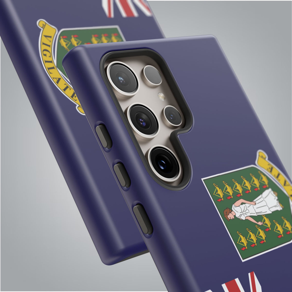 British Virgin Islands Flag Tough Phone Case - Irie Blues Boutique