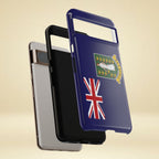 British Virgin Islands Flag Tough Phone Case - Irie Blues Boutique