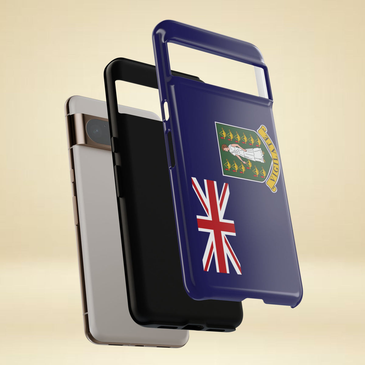 British Virgin Islands Flag Tough Phone Case - Irie Blues Boutique