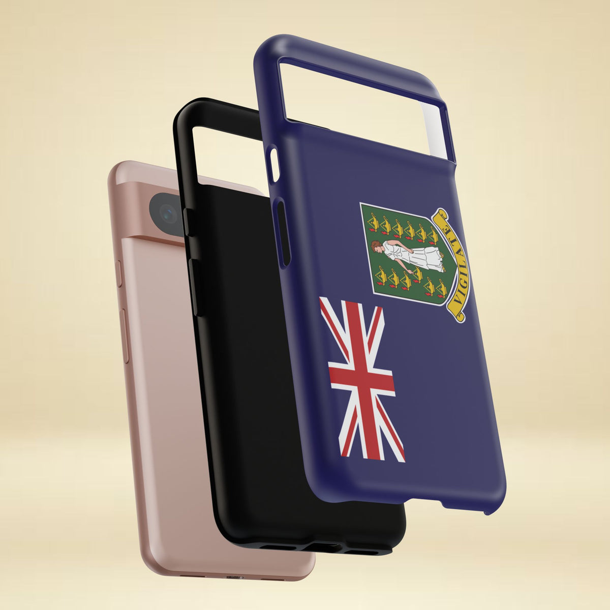 British Virgin Islands Flag Tough Phone Case - Irie Blues Boutique