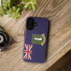 British Virgin Islands Flag Tough Phone Case - Irie Blues Boutique