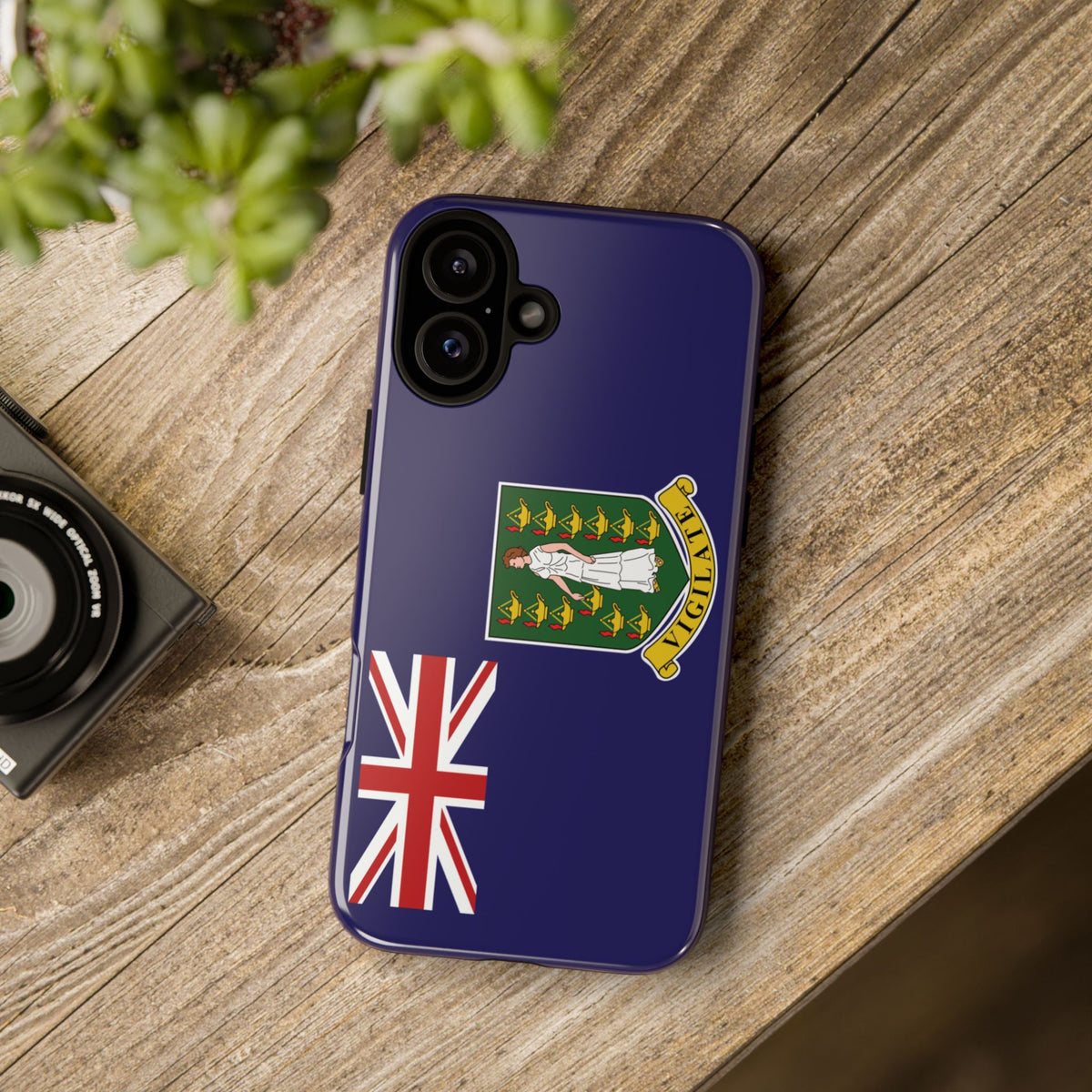 British Virgin Islands Flag Tough Phone Case - Irie Blues Boutique