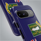 British Virgin Islands Flag Tough Phone Case - Irie Blues Boutique