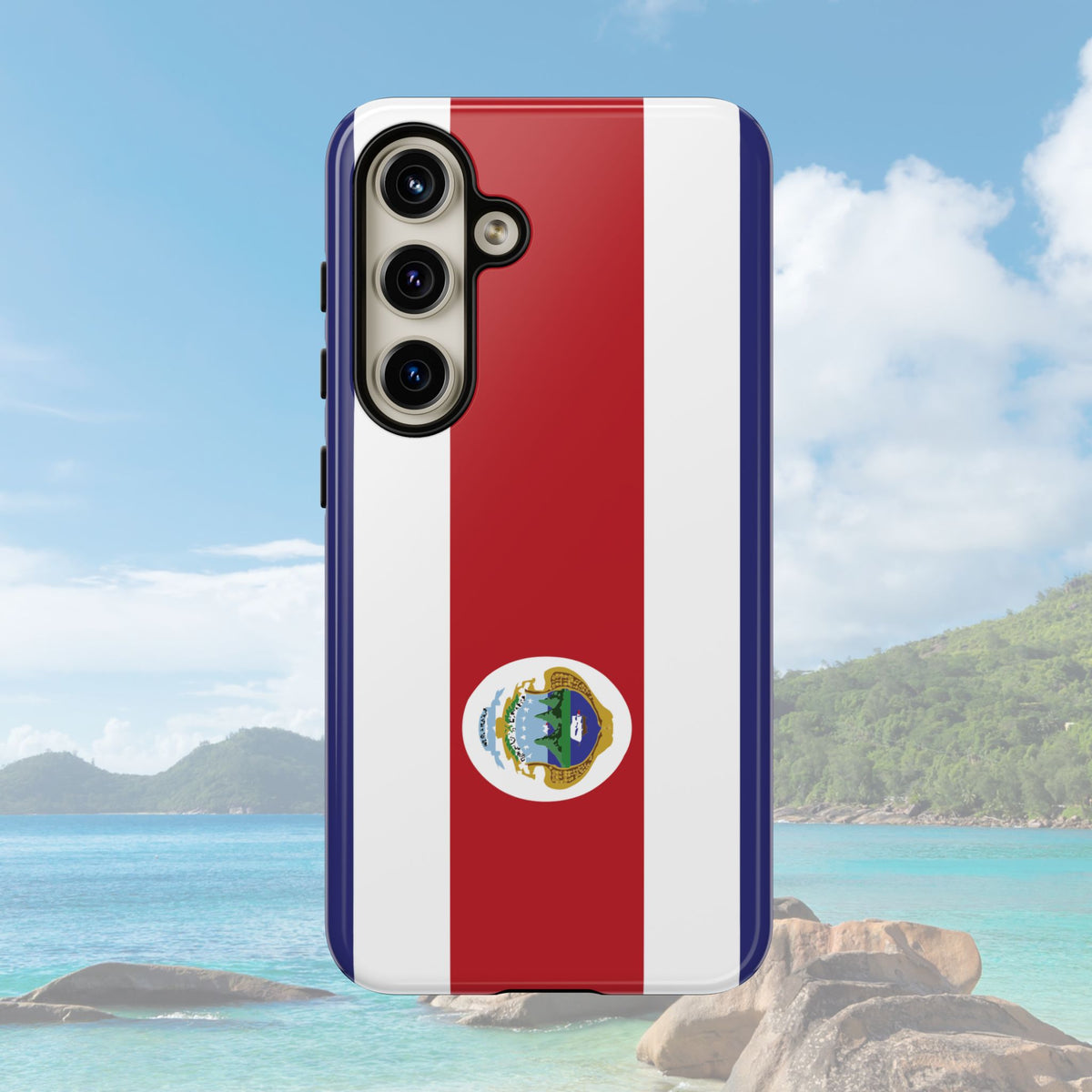 Costa Rica Flag Tough Phone Case - Irie Blues Boutique