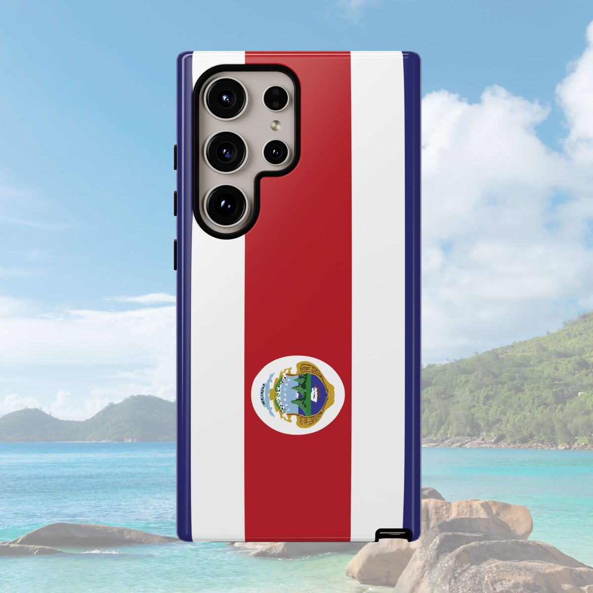 Costa Rica Flag Tough Phone Case - Irie Blues Boutique