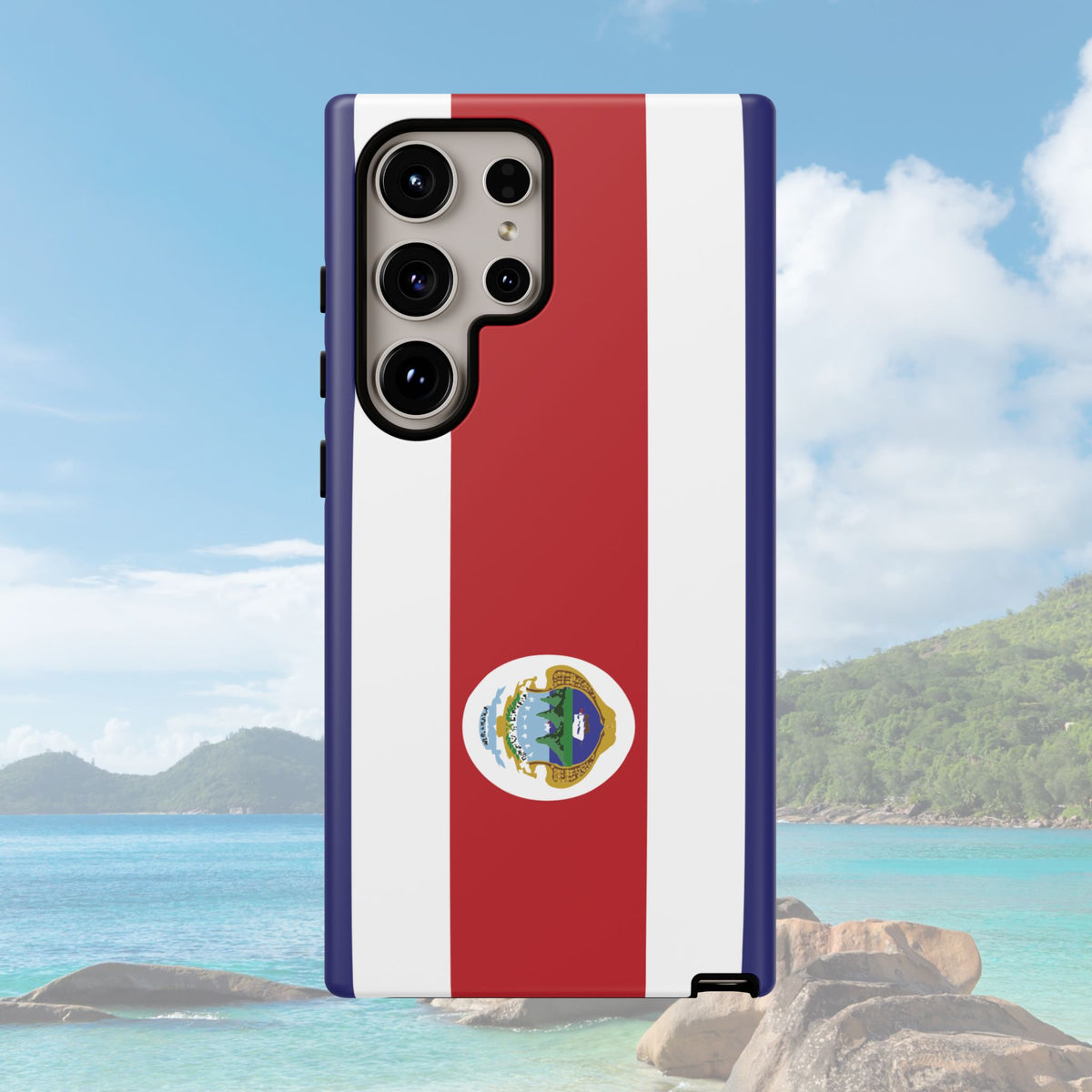 Costa Rica Flag Tough Phone Case - Irie Blues Boutique