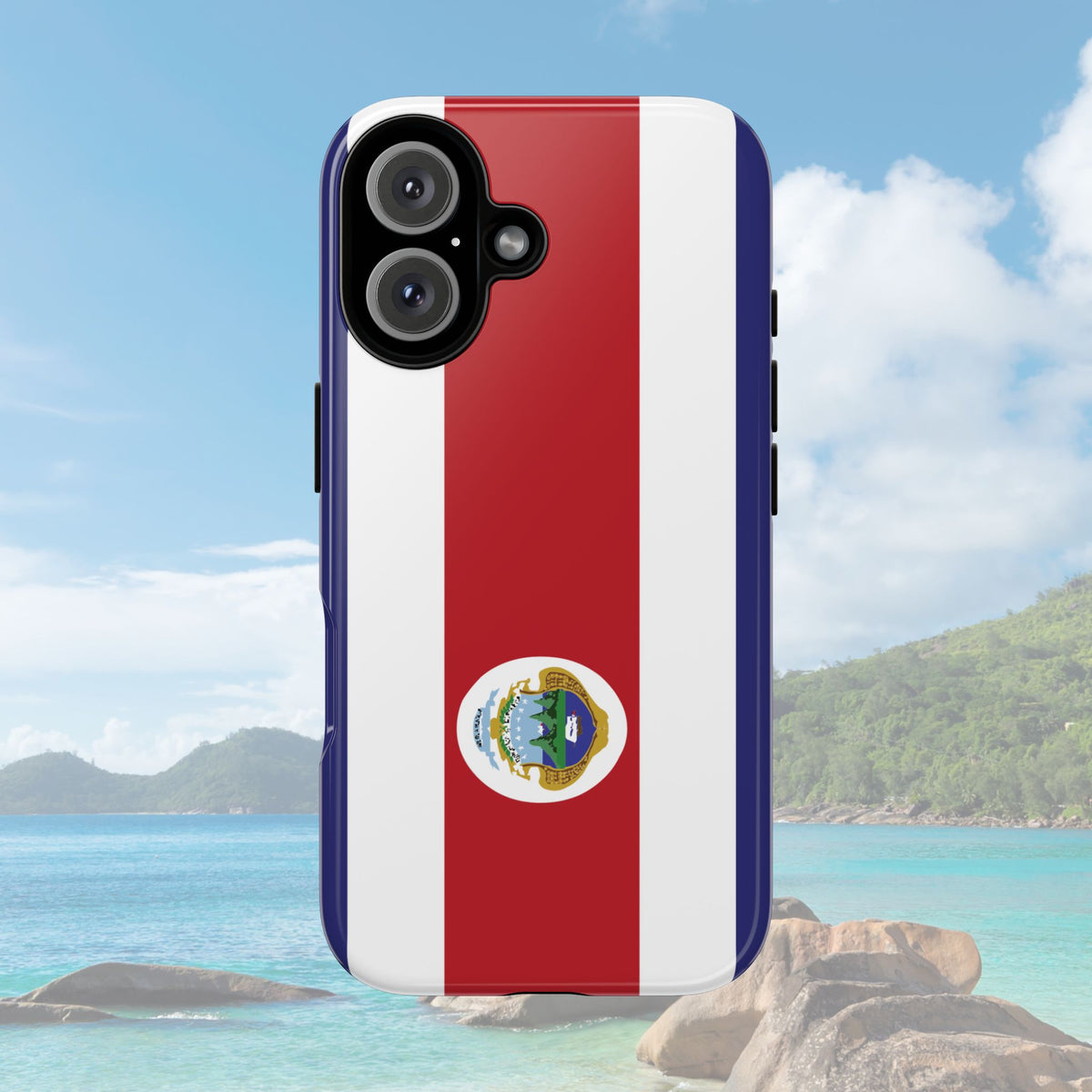 Costa Rica Flag Tough Phone Case - Irie Blues Boutique
