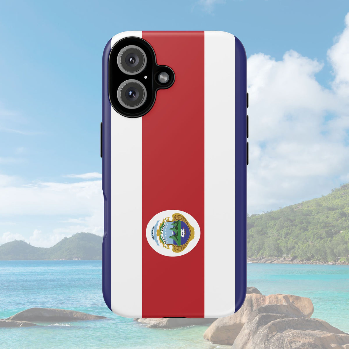 Costa Rica Flag Tough Phone Case - Irie Blues Boutique