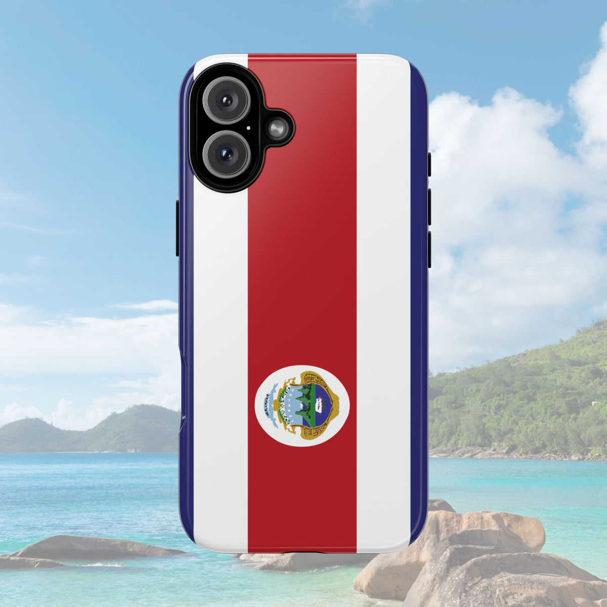 Costa Rica Flag Tough Phone Case - Irie Blues Boutique