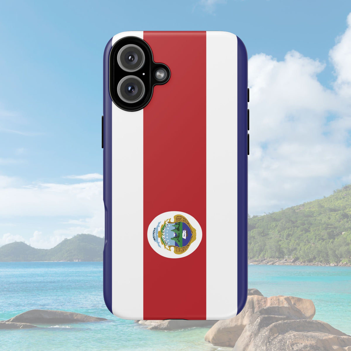 Costa Rica Flag Tough Phone Case - Irie Blues Boutique