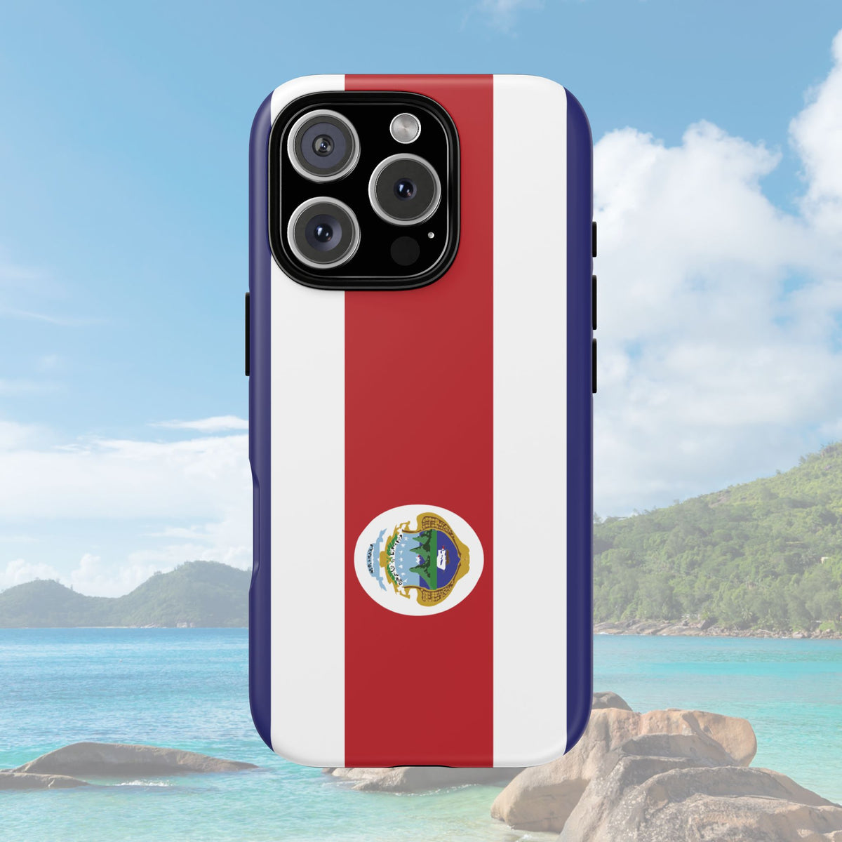 Costa Rica Flag Tough Phone Case - Irie Blues Boutique