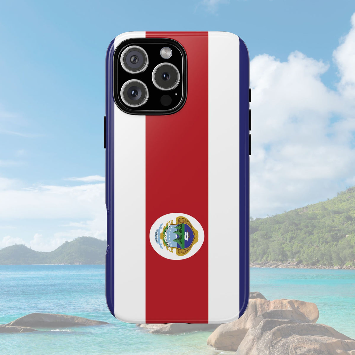 Costa Rica Flag Tough Phone Case - Irie Blues Boutique