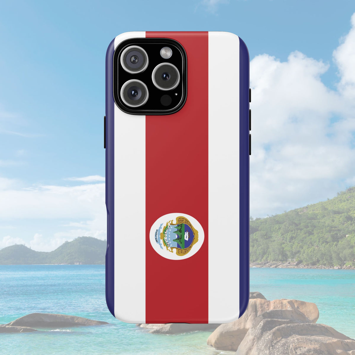 Costa Rica Flag Tough Phone Case - Irie Blues Boutique