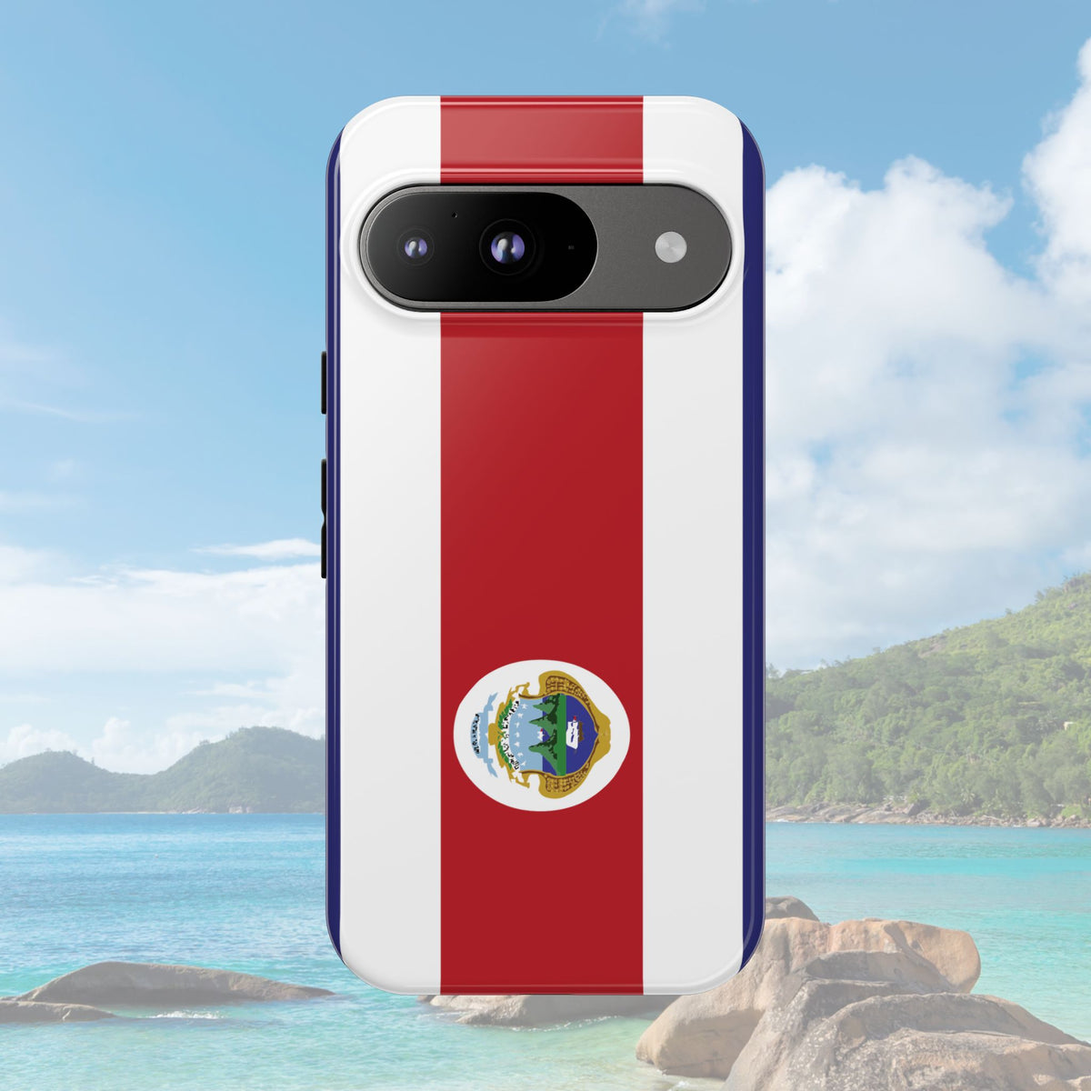 Costa Rica Flag Tough Phone Case - Irie Blues Boutique