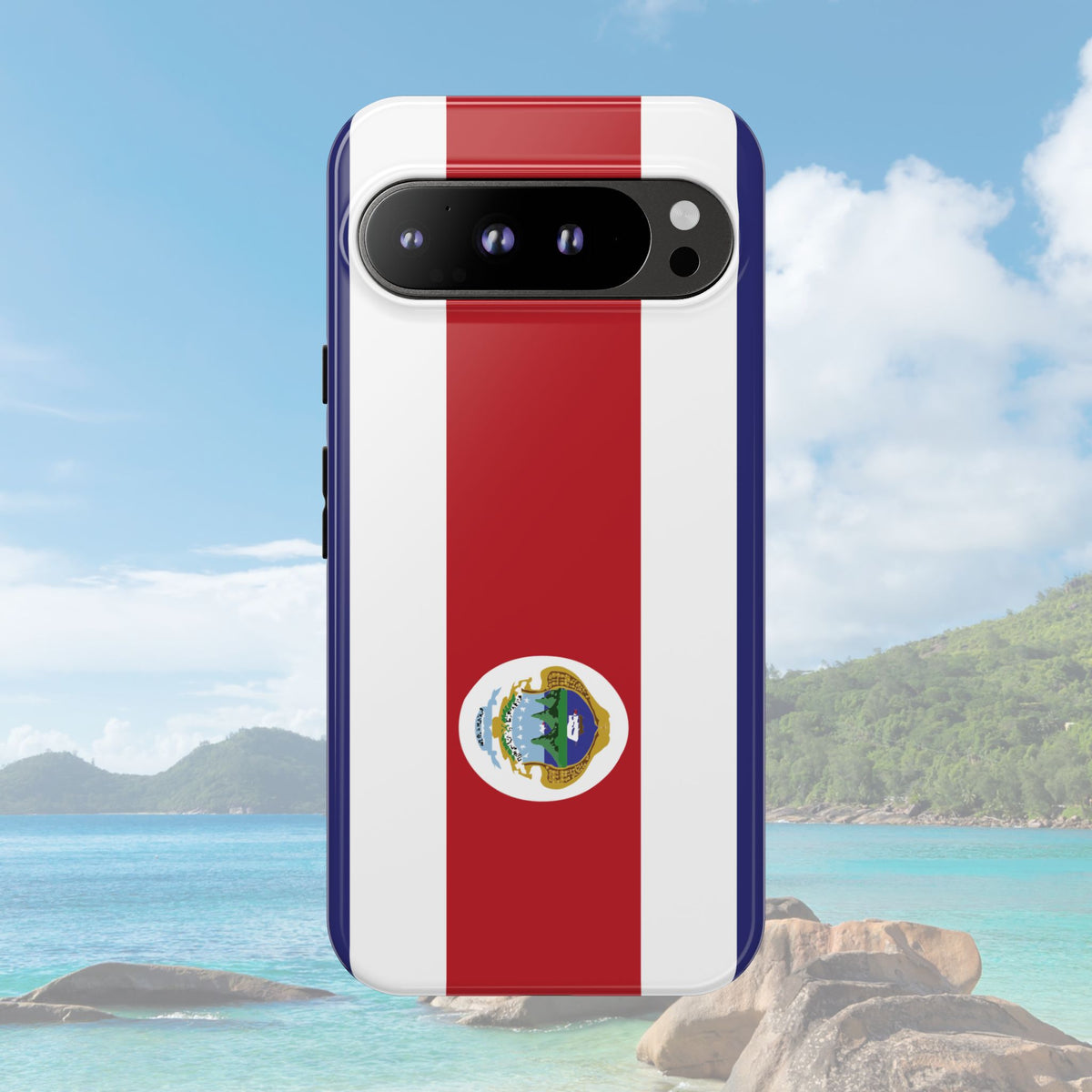 Costa Rica Flag Tough Phone Case - Irie Blues Boutique
