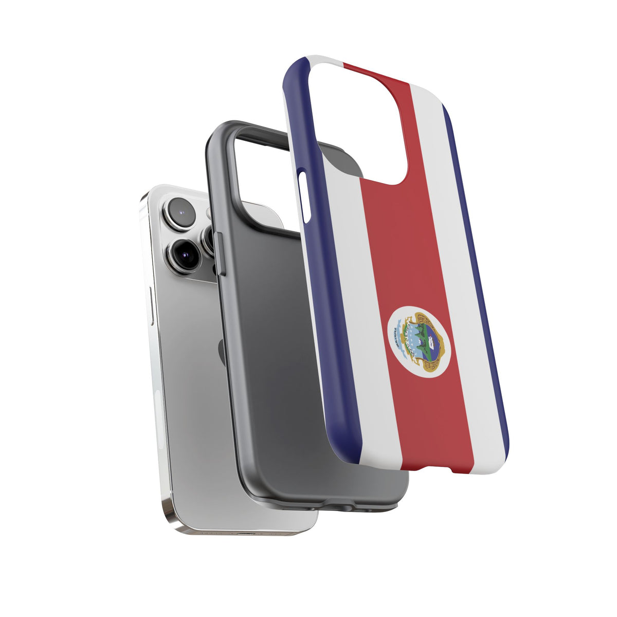 Costa Rica Flag Tough Phone Case - Irie Blues Boutique