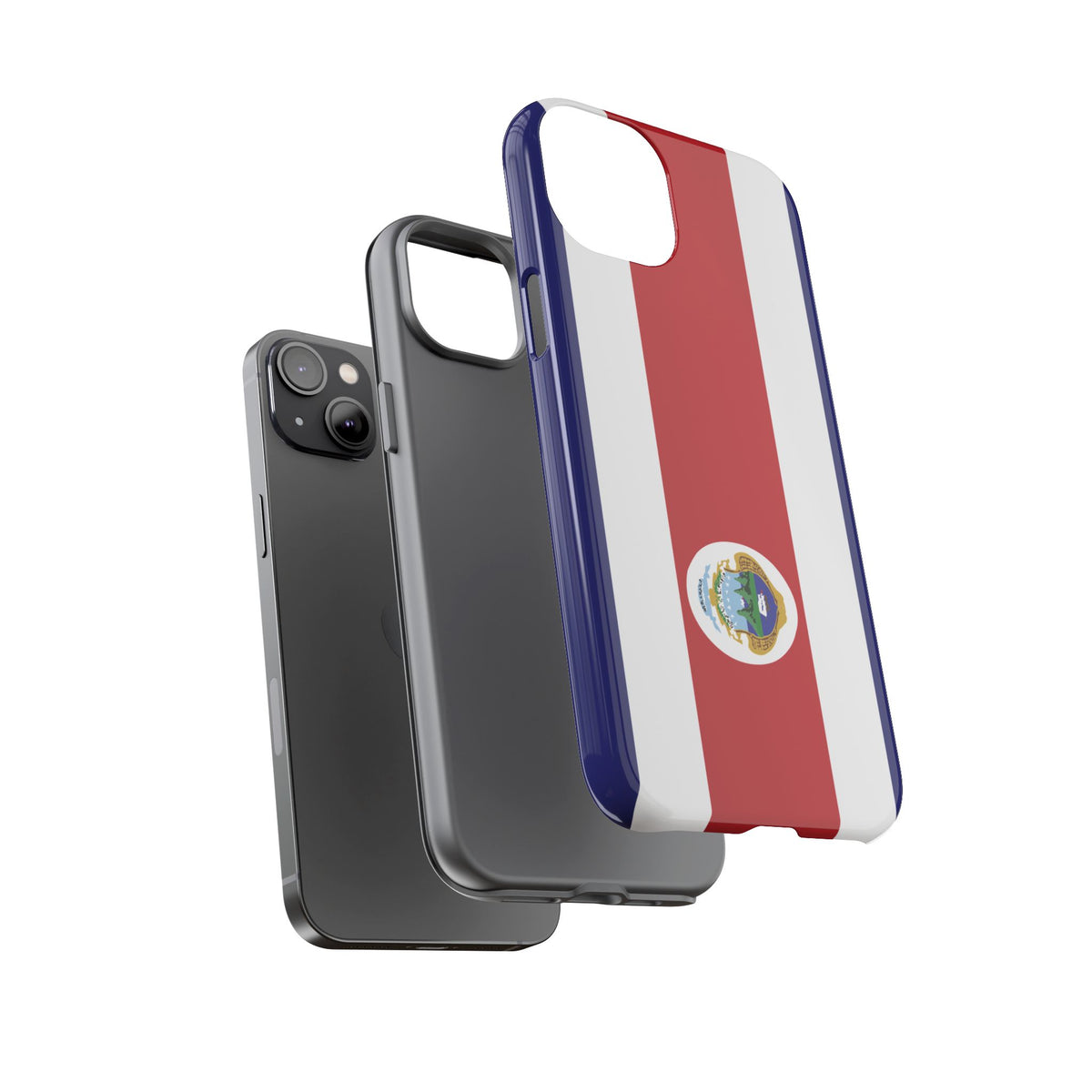 Costa Rica Flag Tough Phone Case - Irie Blues Boutique