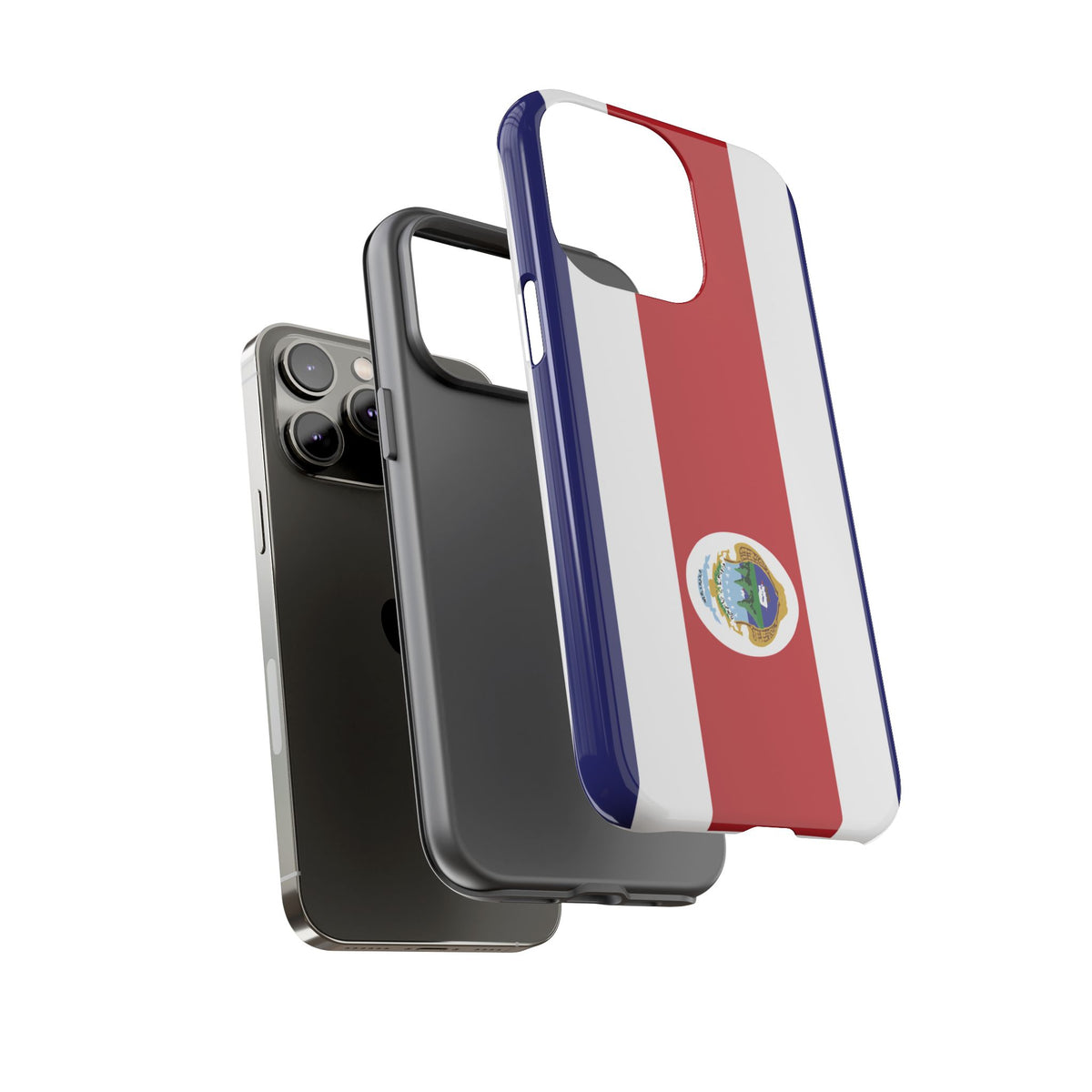 Costa Rica Flag Tough Phone Case - Irie Blues Boutique