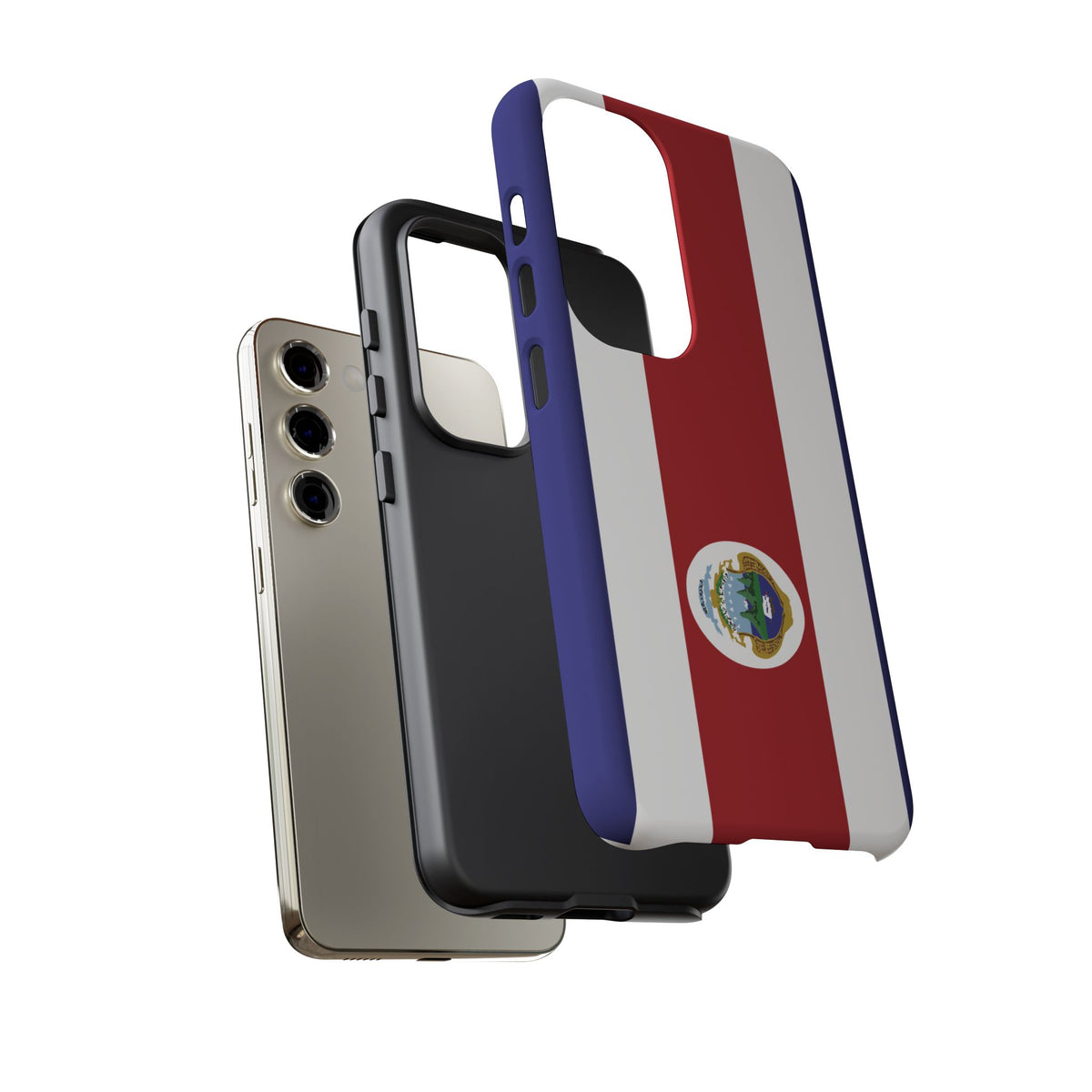 Costa Rica Flag Tough Phone Case - Irie Blues Boutique